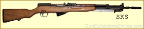 SKS, Russian, Chinese, Korean, German, Albanian, Romanian, Polish, 7.62x39 caliber, rifle